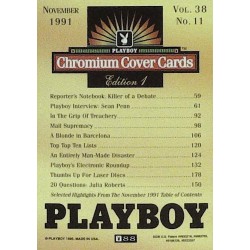 Playboy Chromium Cover Cards Ed. 1 | No.88 | November 1991