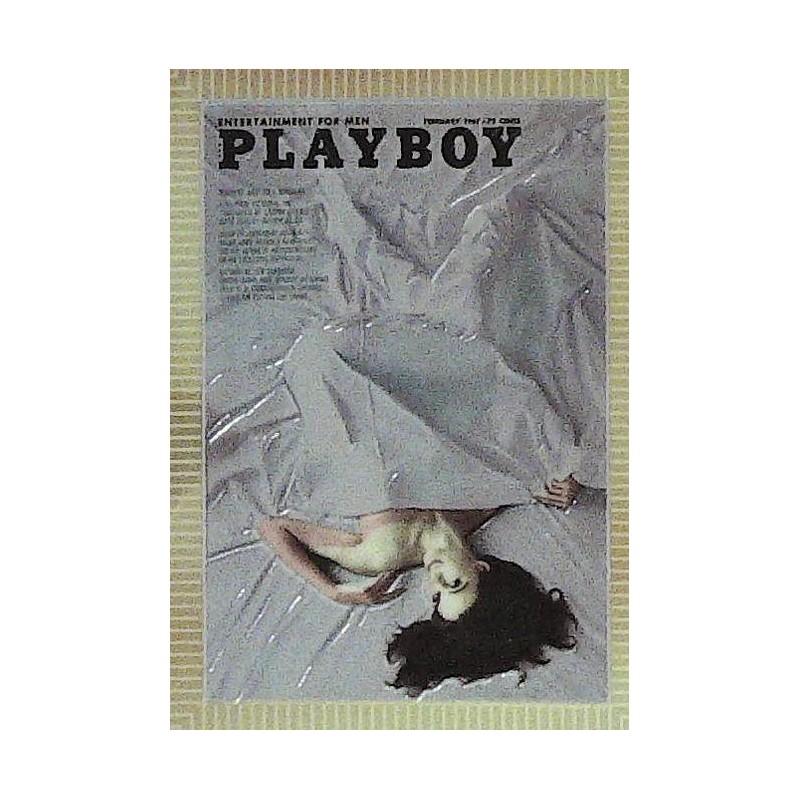 Playboy Chromium Cover Cards Ed. 1 | No.32 | February 1967