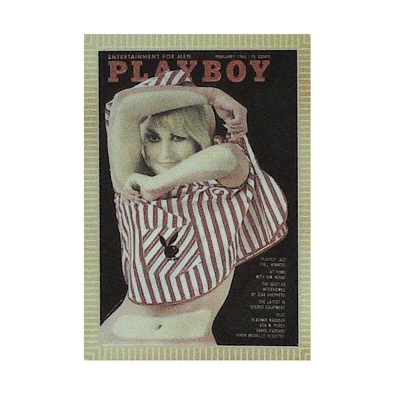 Playboy Chromium Cover Cards Ed. 1 | No.31 | February 1965