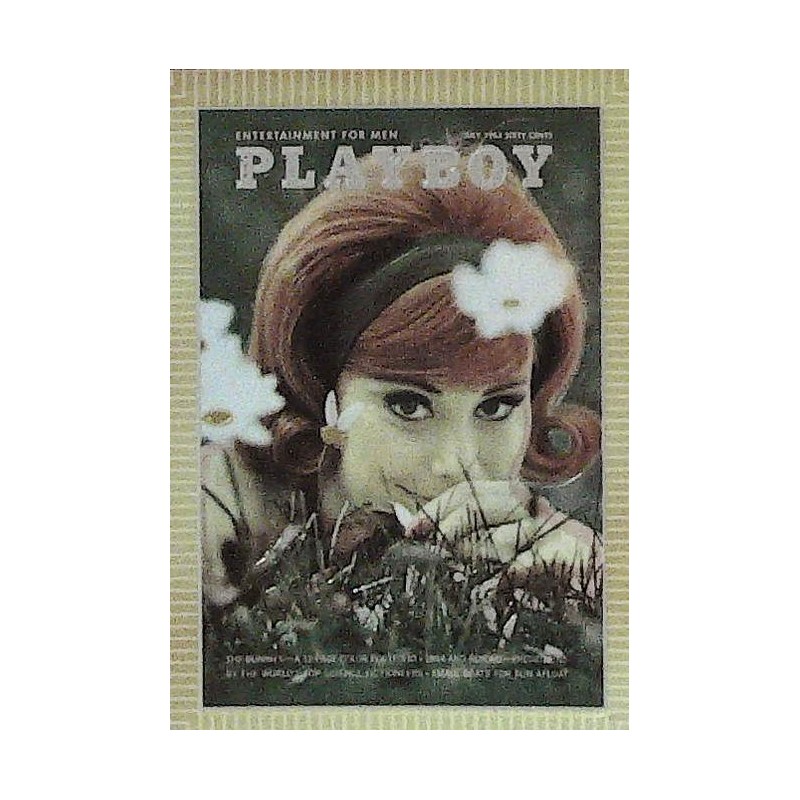 Playboy Chromium Cover Cards Ed. 1 | No.28 | July 1963
