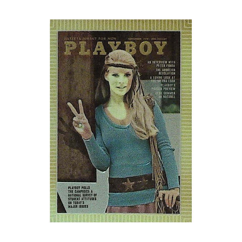 Playboy Chromium Cover Cards Ed. 1 | No.37 | September 1970