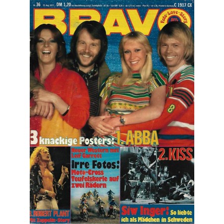 BRAVO Nr.36 / 25 August 1977 - ABBA