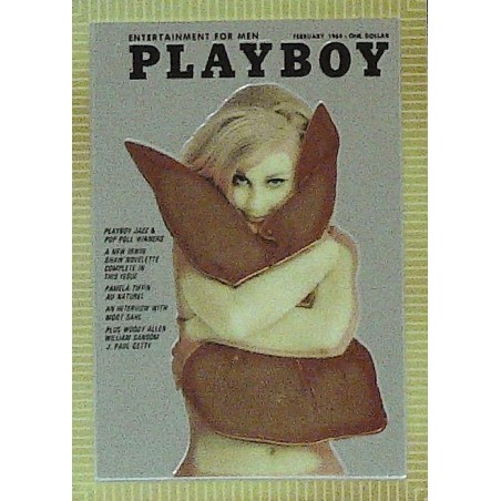 Playboy Chromium Cover Cards Ed. 1 | No.35 | February 1969