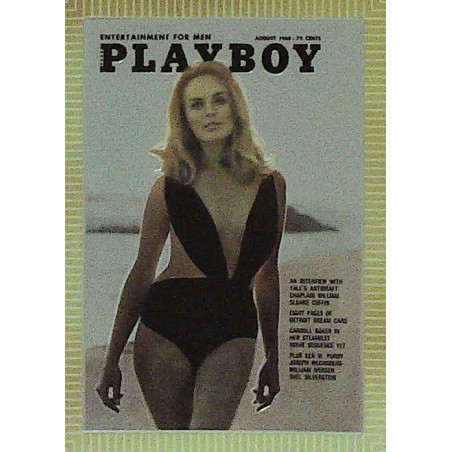 Playboy Chromium Cover Cards Ed. 1 | No.34 | August 1968