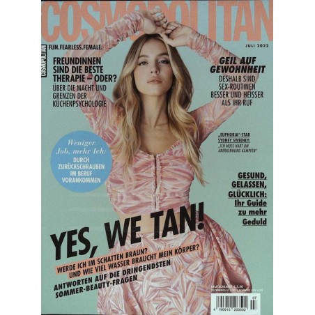 Cosmopolitan 7/Juli 2022 - Sydney Sweeney