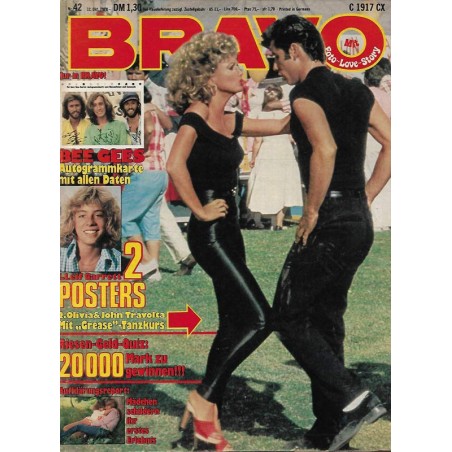 BRAVO Nr.42 / 12 Oktober 1978 - Grease Tanzkurs
