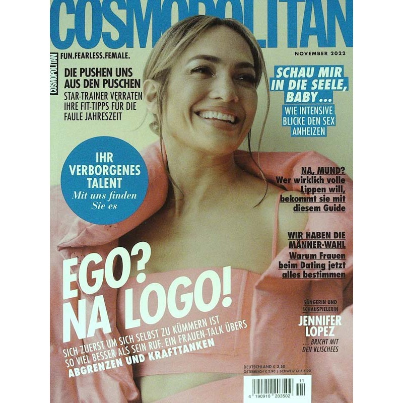 Cosmopolitan 11/November 2022 - Jennifer Lopez