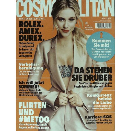 Cosmopolitan 5/Mai 2018 - Lili Reinhart (Riverdale)