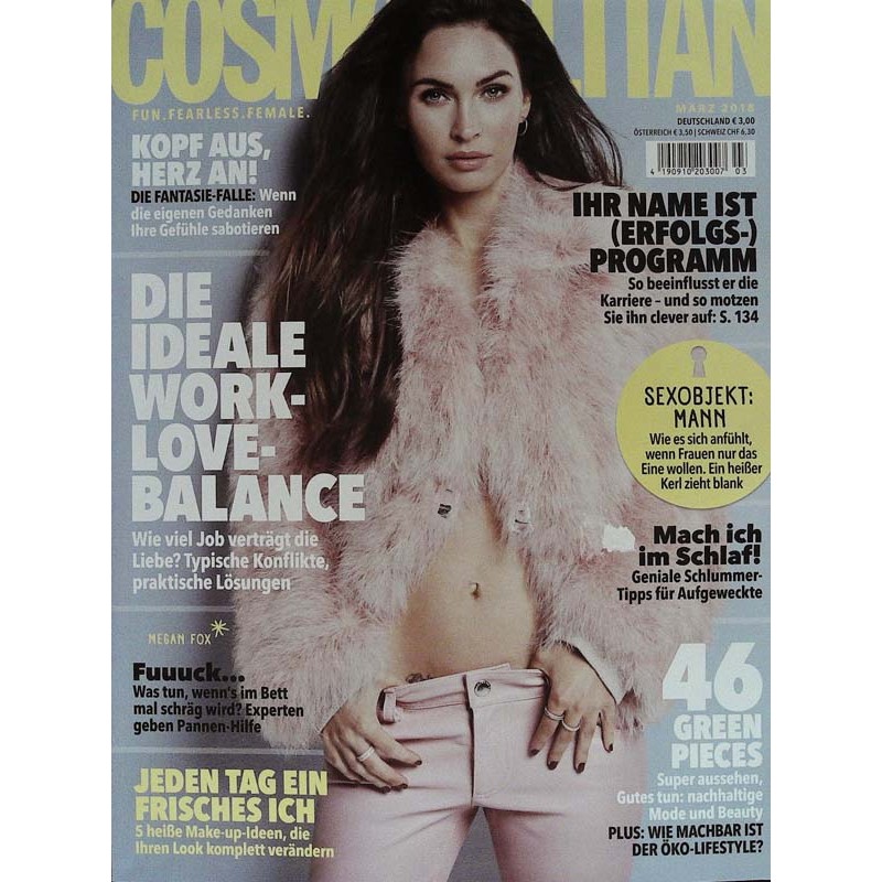 Cosmopolitan 3/März 2018 - Megan Fox