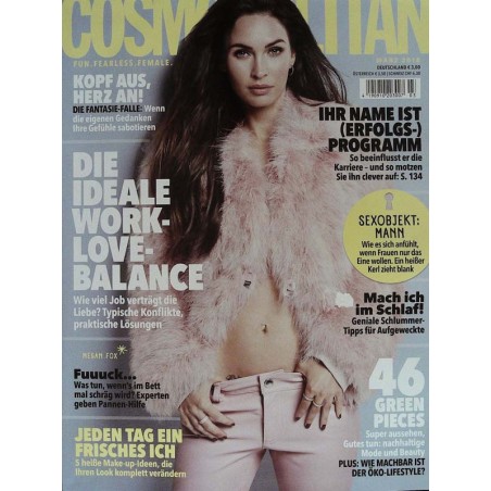 Cosmopolitan 3/März 2018 - Megan Fox