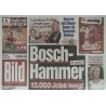 Bild Zeitung Freitag, 26 September 2025 - Bosch-Hammer!