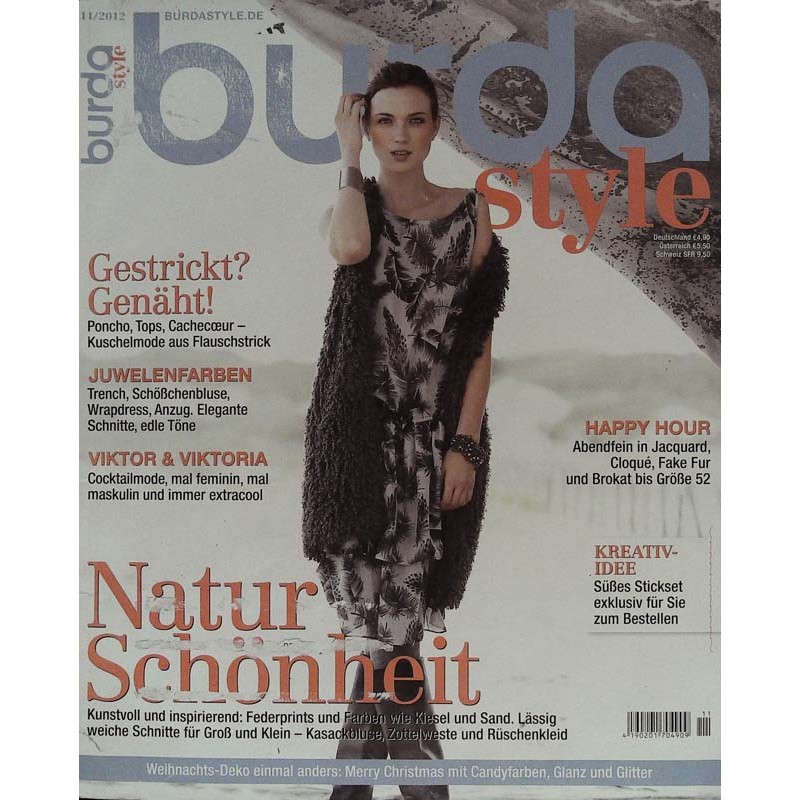burda Moden 11/November 2012 - Natur Schönheit