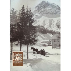 Unser Wald Nr.2 / Februar 1963 - Pferdekutsche im Wald