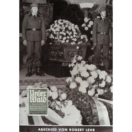 Unser Wald Nr.11 / November 1956 - Abschied von Robert Lehr