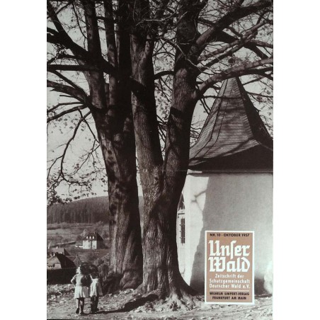 Unser Wald Nr.10 / Oktober 1957 - Große Bäume