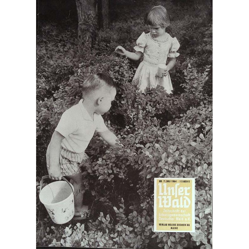 Unser Wald Nr.7 / Juli 1964 - Kinder im Gebüsch