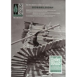 Unser Wald Nr.10 / Oktober 1961 - Holzmesse Düsseldorf