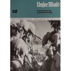 Unser Wald Nr.12 / Dezember 1965 - Verschneiter Wald