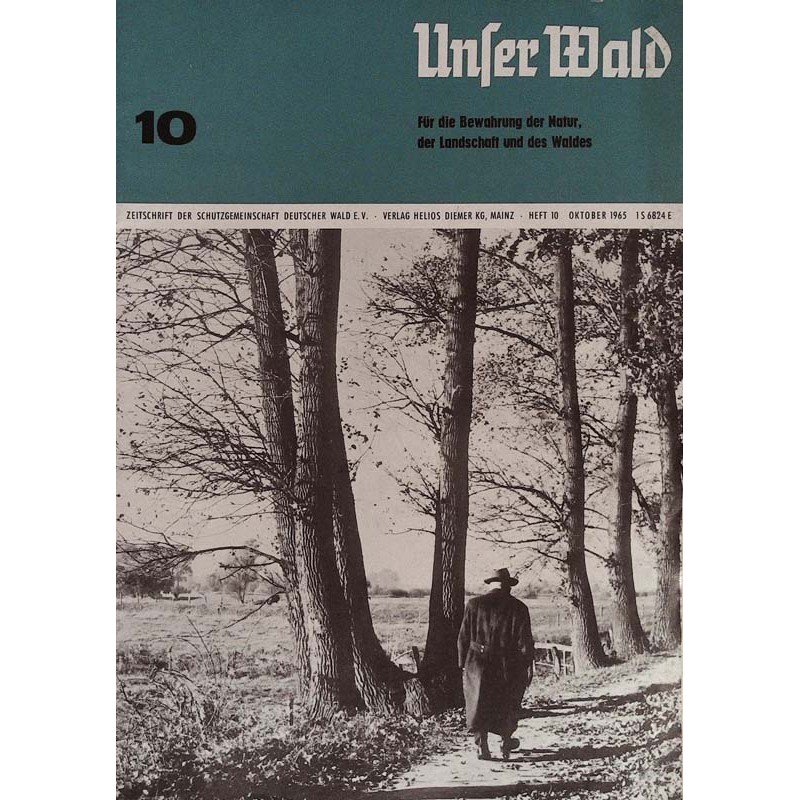 Unser Wald Nr.10 / Oktober 1965 - Spaziergang im Wald