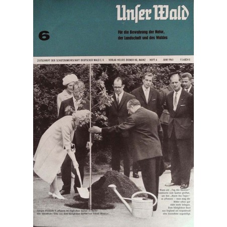Unser Wald Nr.6 / Juni 1965 - Baum gepflanzt
