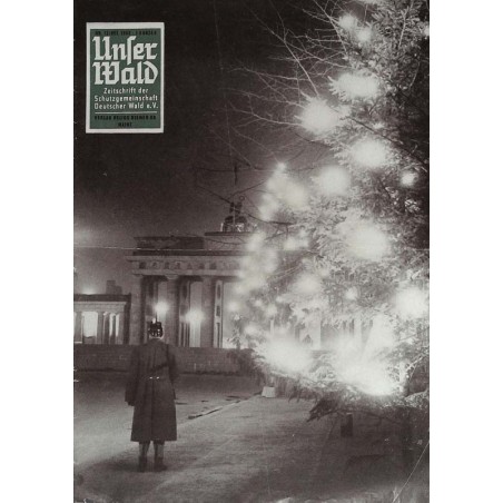Unser Wald Nr.12 / Dezember 1963 - Weihnachten an der Mauer