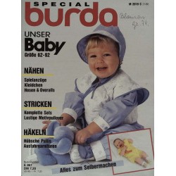 burda Special Nr. 21 von 1986 - Unser Baby