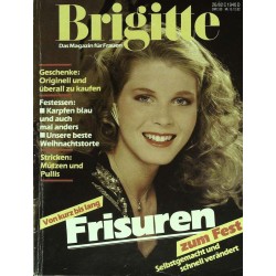 Brigitte Heft 26 / 15 Dezember 1982 - Frisuren