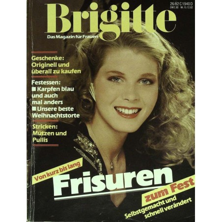 Brigitte Heft 26 / 15 Dezember 1982 - Frisuren