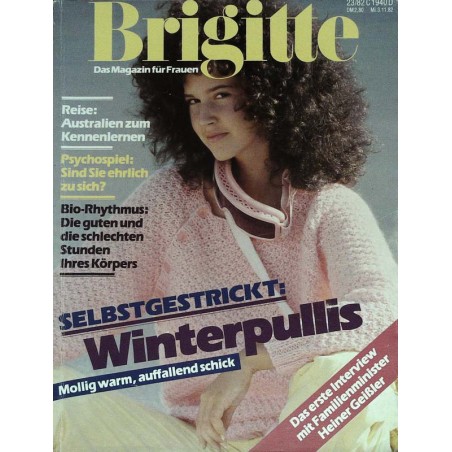 Brigitte Heft 23 / 3 November 1982 - Winterpullis