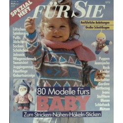 Für Sie Baby Heft 195 / Oktober/Dezember 1987 - 80 Modelle