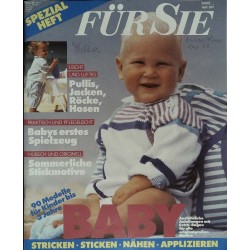 Für Sie Baby Heft 204 - 1990 - 90 Modelle bis 3 Jahre