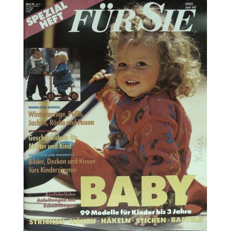 Für Sie Baby Heft 202 - 1989 - 99 Modelle