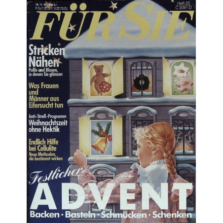 Für Sie Heft 25 / 19 November 1985 - Festlicher Advent