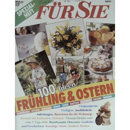 Für Sie Heft 201 / 1989 - Frühling und Ostern