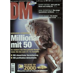 DM Heft 10/Oktober 1999 - Millionär mit 50