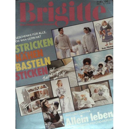 Brigitte Heft 21 / 1 Oktober 1986 - Geschenke für alle