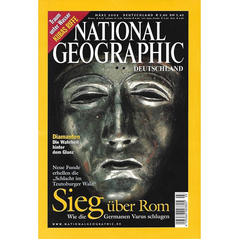 NATIONAL GEOGRAPHIC März 2002 - Sieg über Rom