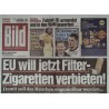 Bild Zeitung Mittwoch, 15 Oktober 2025 - Filter Zigaretten