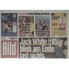 Bild Zeitung Samstag, 18 Oktober 2025 - Jack White Vermögen weg