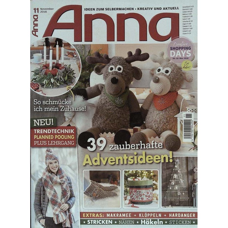 Anna Ideen zum Selbermachen 11/November 2018 - Adventsideen
