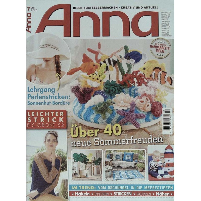 Anna Ideen zum Selbermachen 7/Juli 2020 - Sommerfreuden