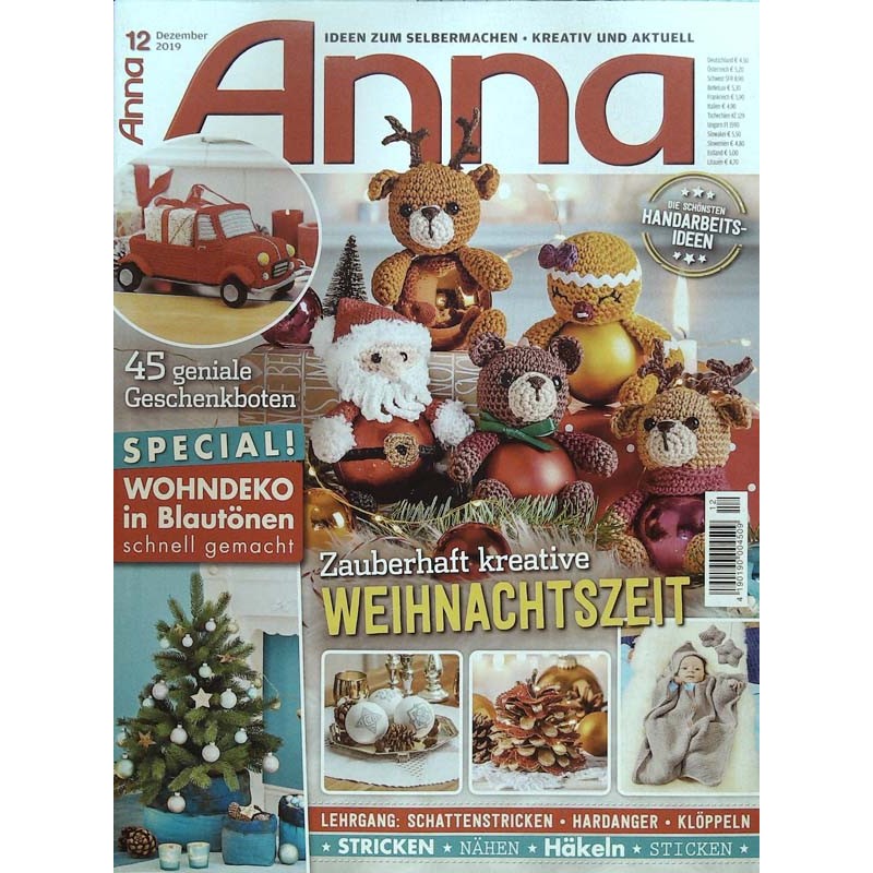 Anna Ideen zum Selbermachen 12/Dezember 2019 - Weihnachtszeit