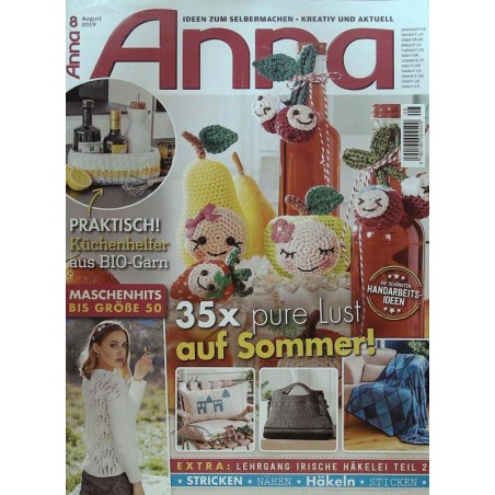 Anna Ideen zum Selbermachen 8/August 2019 - Sommer pur