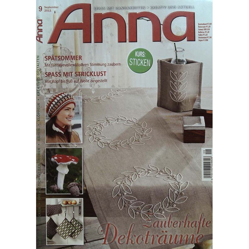 Anna Ideen zum Selbermachen 9/September 2011 - Dekoträume