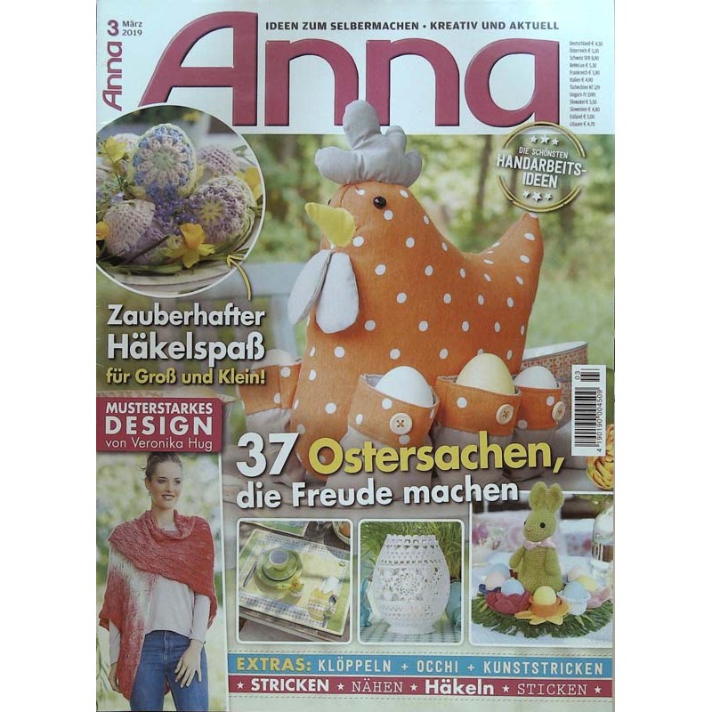 Anna Ideen zum Selbermachen 3/März 2019 - 37 Ostersachen