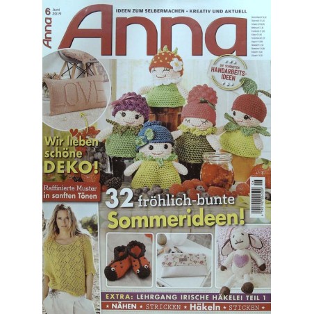 Anna Ideen zum Selbermachen 6/Juni 2019 - 32 Sommerideen