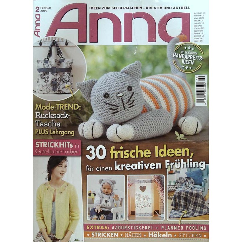 Anna Ideen zum Selbermachen 2/Februar 2019 - 30 frische Ideen