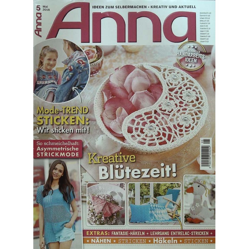 Anna Ideen zum Selbermachen 5/Mai 2018 - Kreative Blütezeit!
