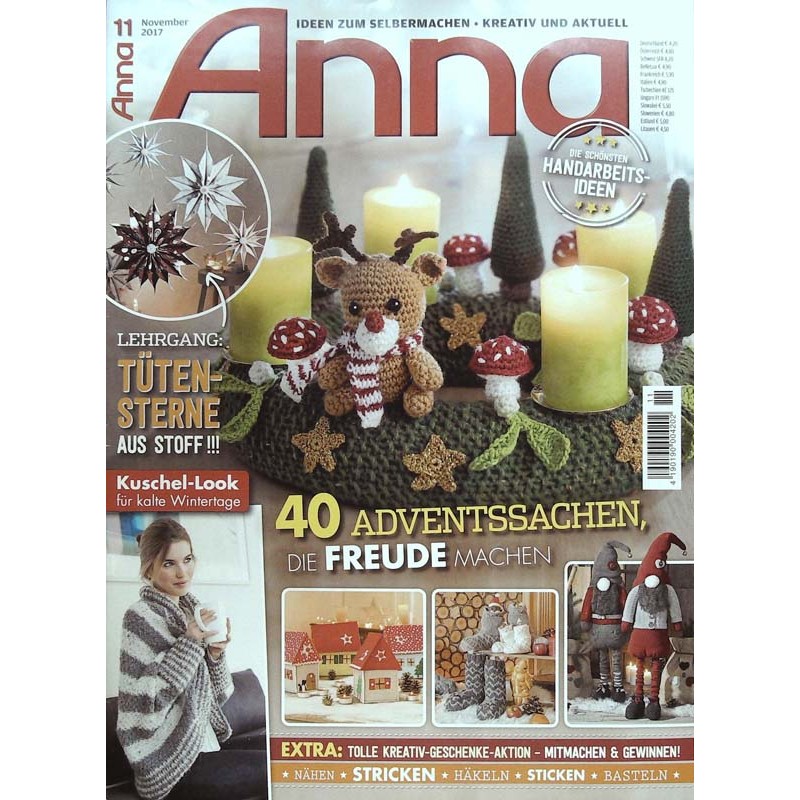 Anna Ideen zum Selbermachen 11/November 2017 - Adventssachen