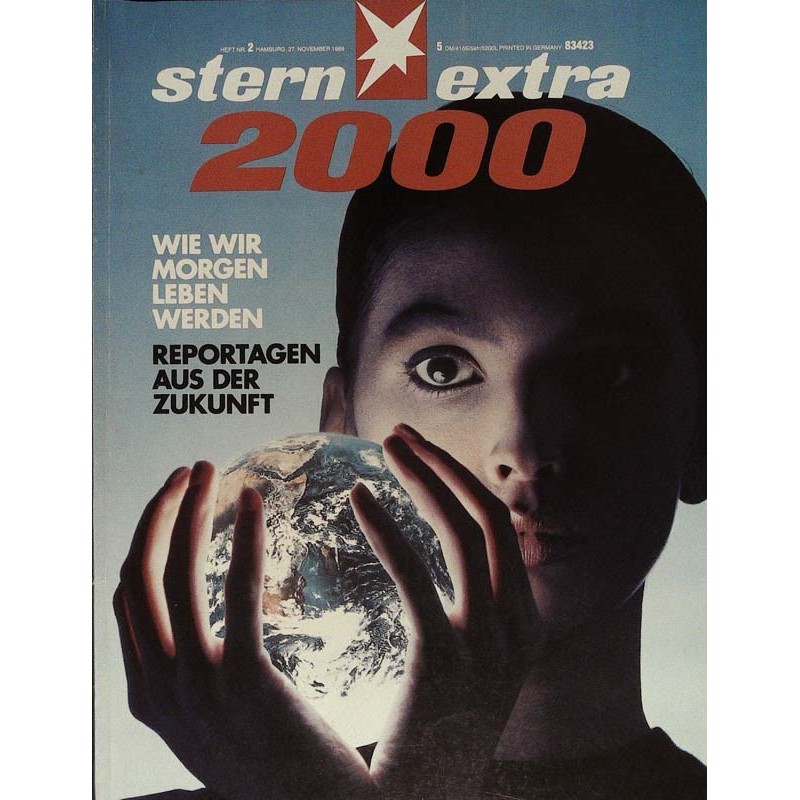 stern extra 2000 Nr.2 / 27 November 1989 - Reportage Zukunft